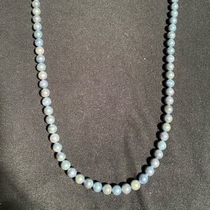 Blue Pearl necklace